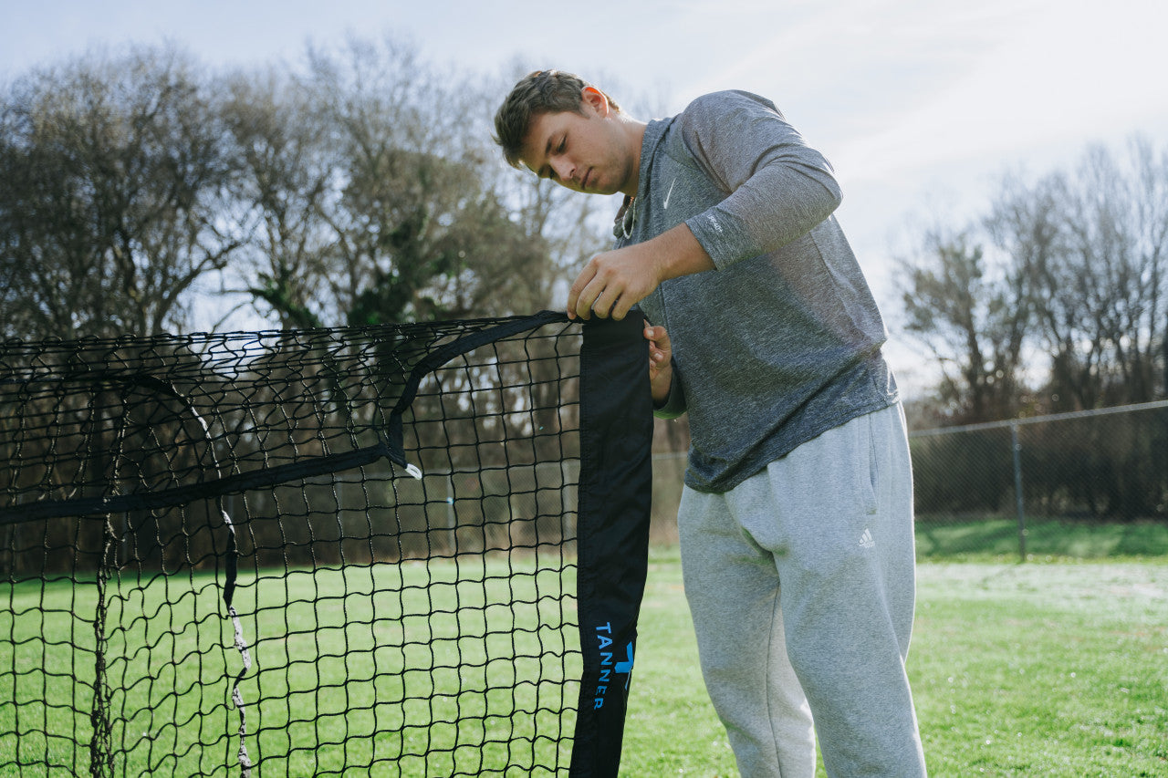 Tanner Flex Frame Portable Batting Net with Carrying Bag